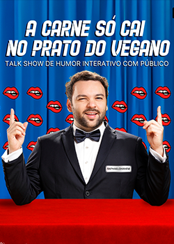 A CARNE SÓ CAI NO PRATO DE VEGANO